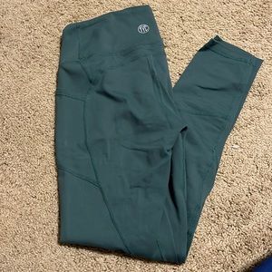 TYC dark green leggings with pockets